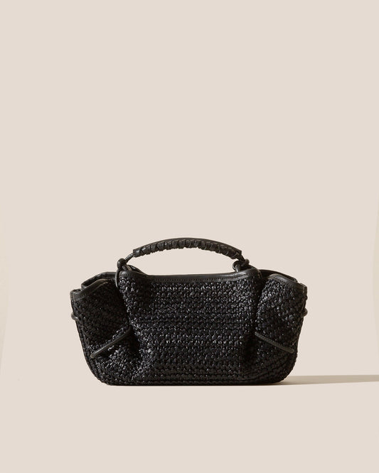 ARTA MINI RAFFIA - Pleated Crossbody Bag - Hereu online