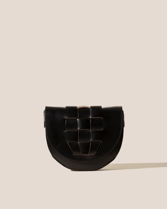 SINIA - Satchel Interwoven Front Detail Bag - Hereu sale