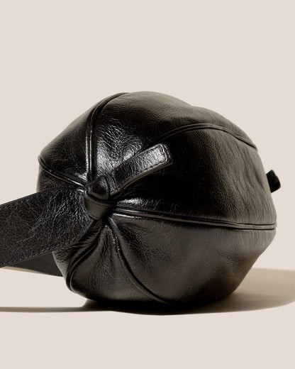 BOYA L DISTRESSED - Ball-Shaped Crossbody Bag - Hereu on sale