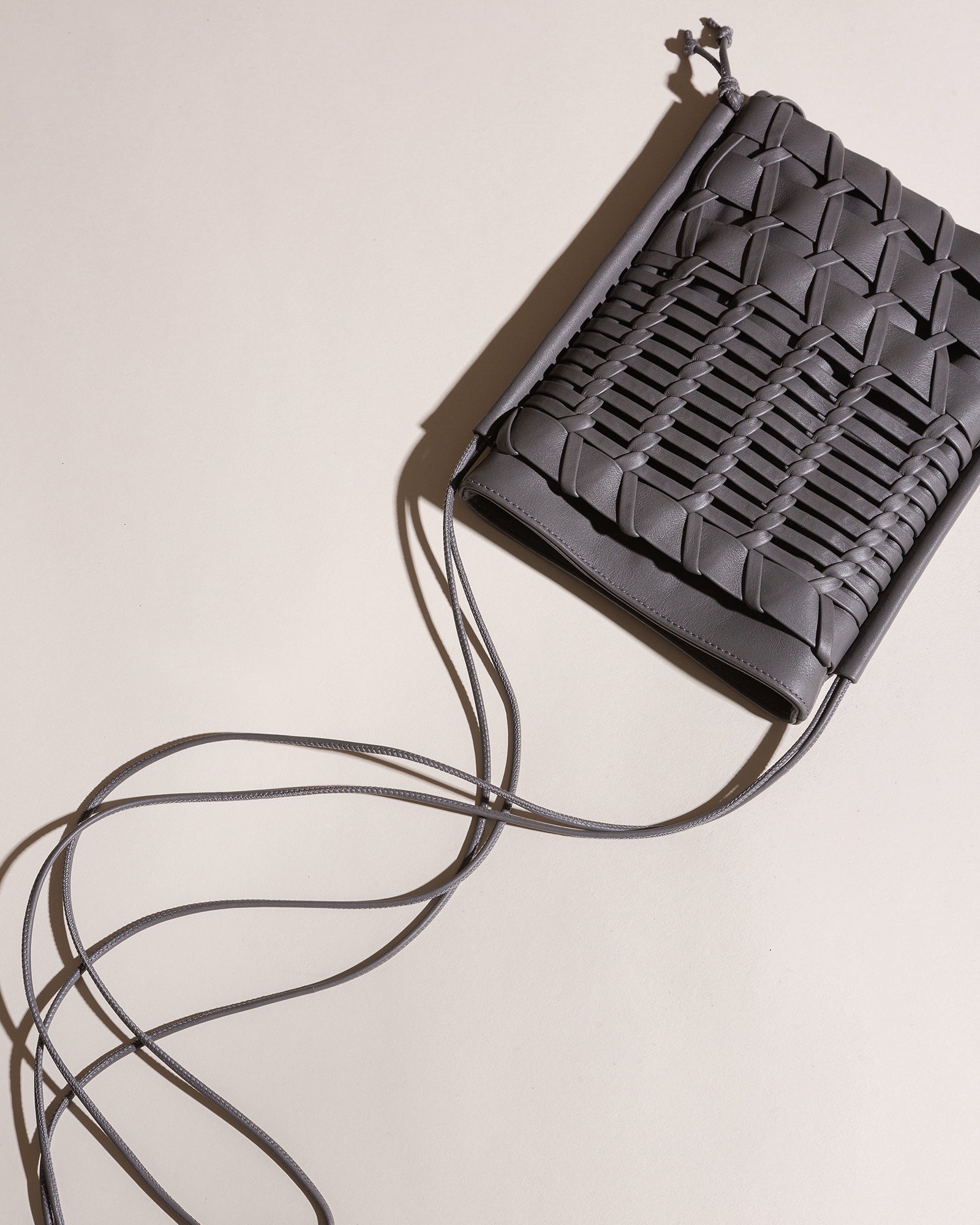 TRENA - Flat Square Crossbody Bag - Hereu online