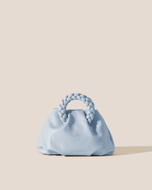 BOMBON - Plaited-handle Leather Handbag - Hereu US