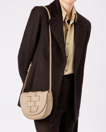 SINIA - Satchel Interwoven Front Detail Bag - Hereu online
