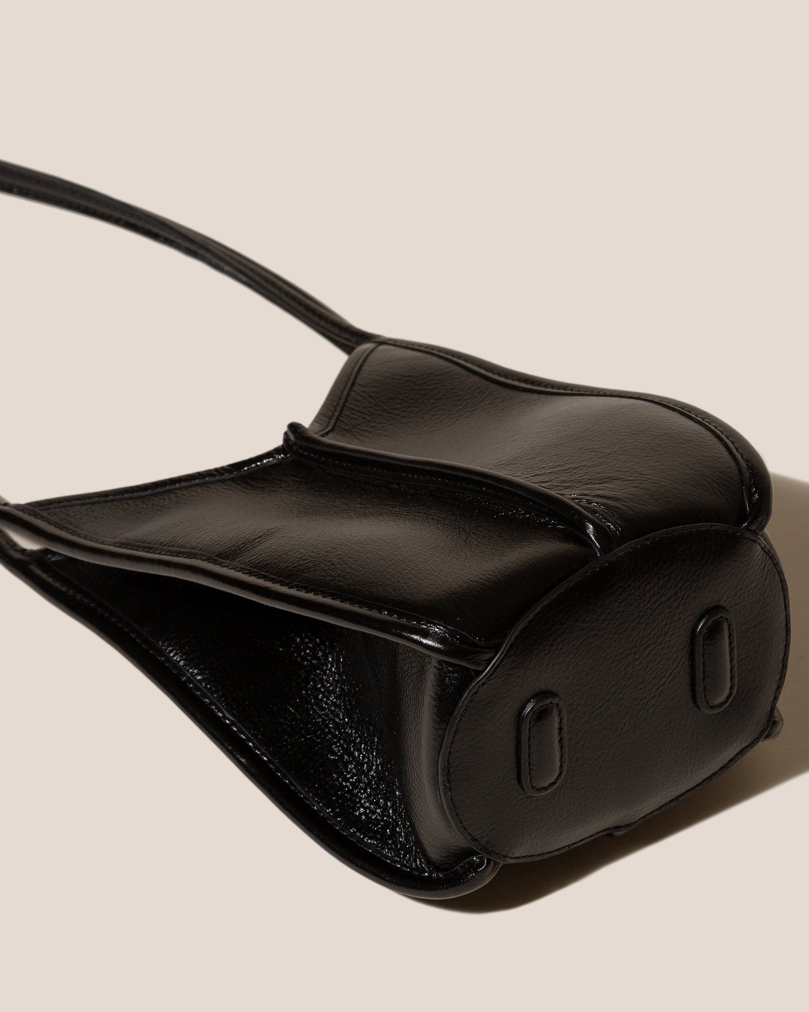 CALELLA BUCKET LEATHER - Leather-trimmed Shoulder Bag - Hereu outlet