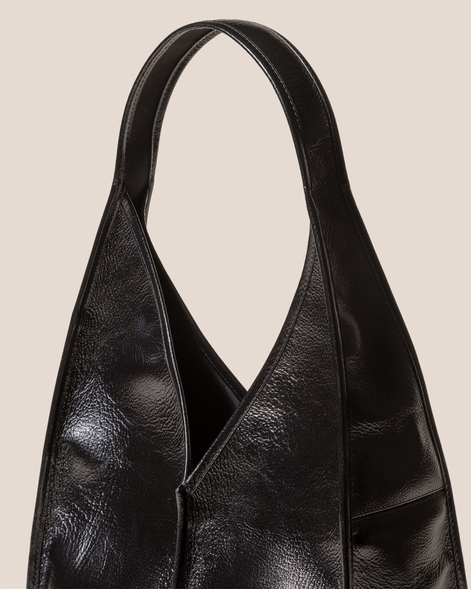 CALELLA HOBO - Leather-trimmed Shoulder Bag - Hereu for sale