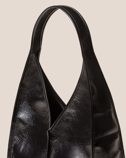 CALELLA HOBO - Leather-trimmed Shoulder Bag - Hereu for sale