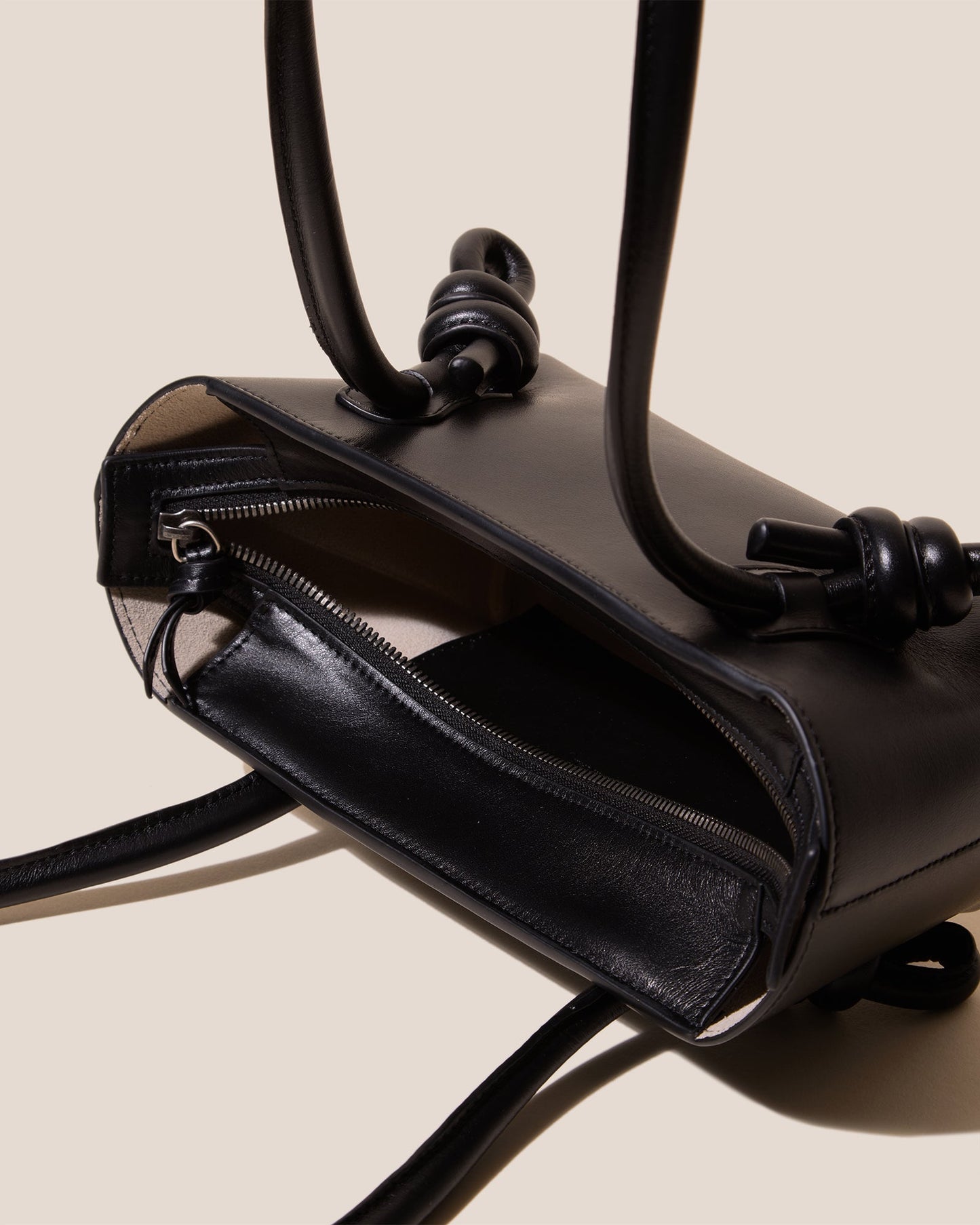 FLECA MINI SHOULDER - Knotted-handle Shoulder Bag - Hereu on sale