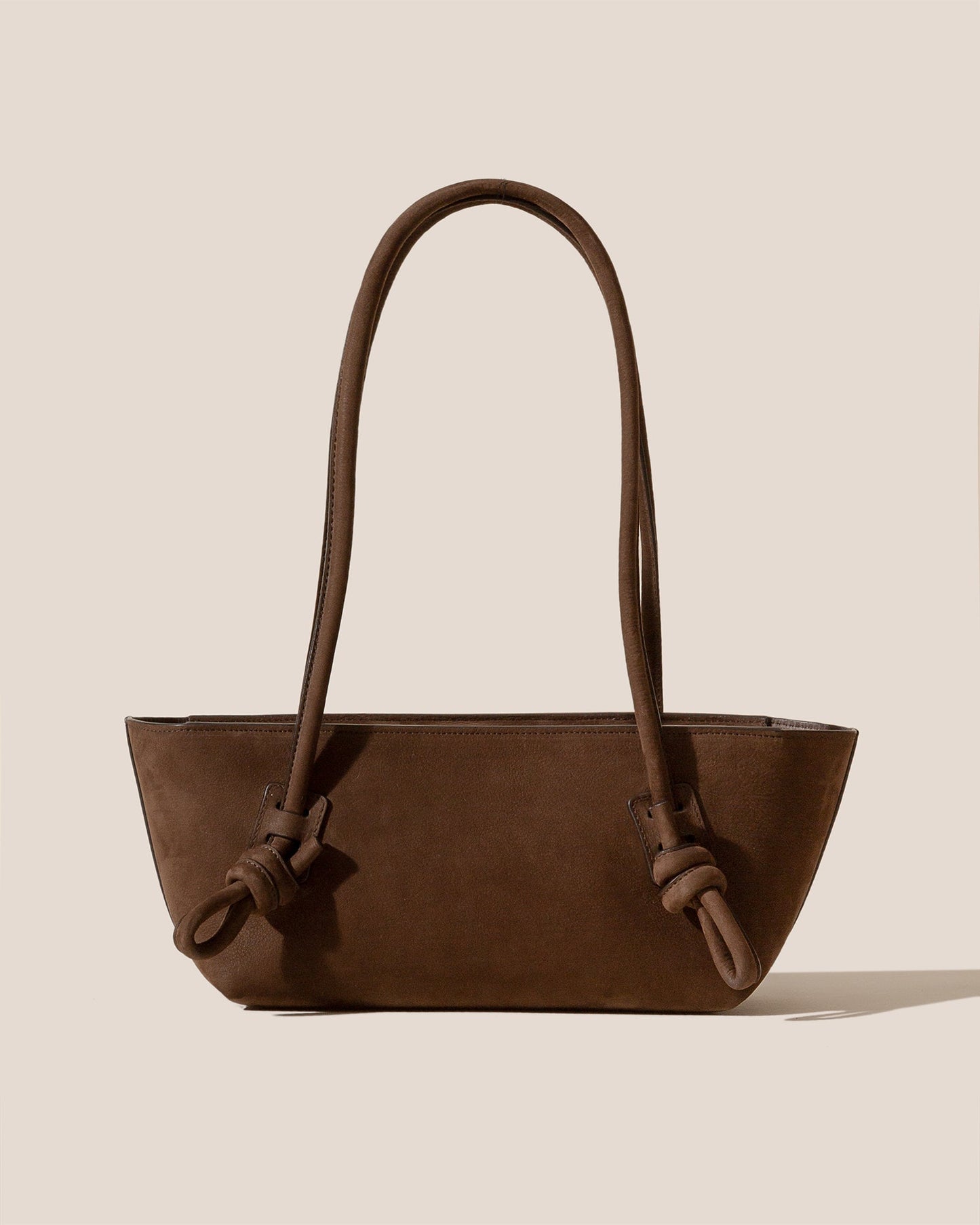 FLECA NUBUCK - Knotted-handle Shoulder Bag - Hereu on sale