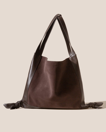 CADOR SUEDE - Slouchy Shoulder Bag - Hereu discount