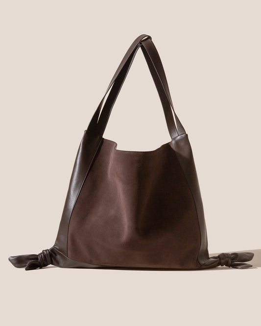 CADOR SUEDE - Slouchy Shoulder Bag - Hereu discount