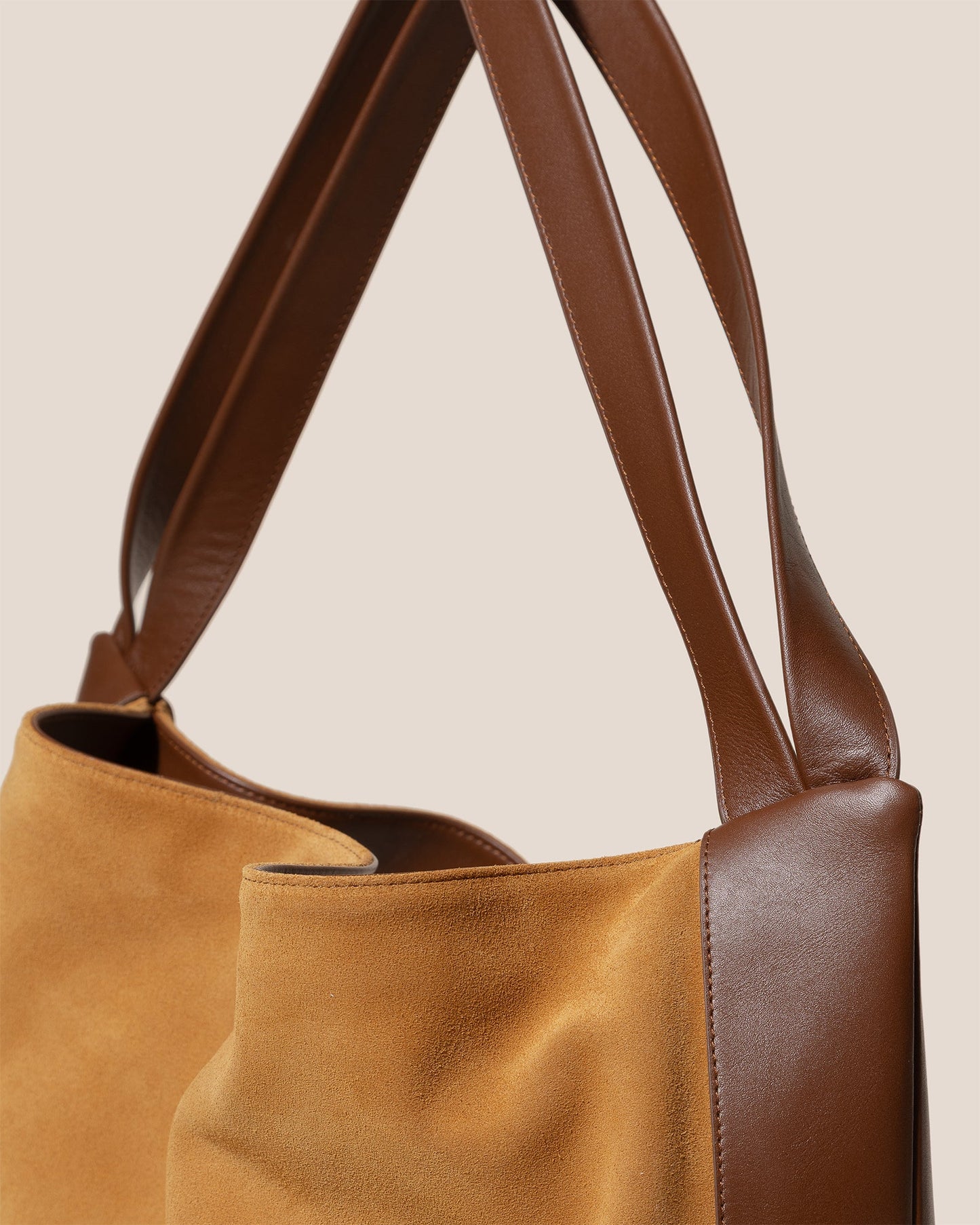 CADOR SUEDE - Slouchy Shoulder Bag - Hereu on sale
