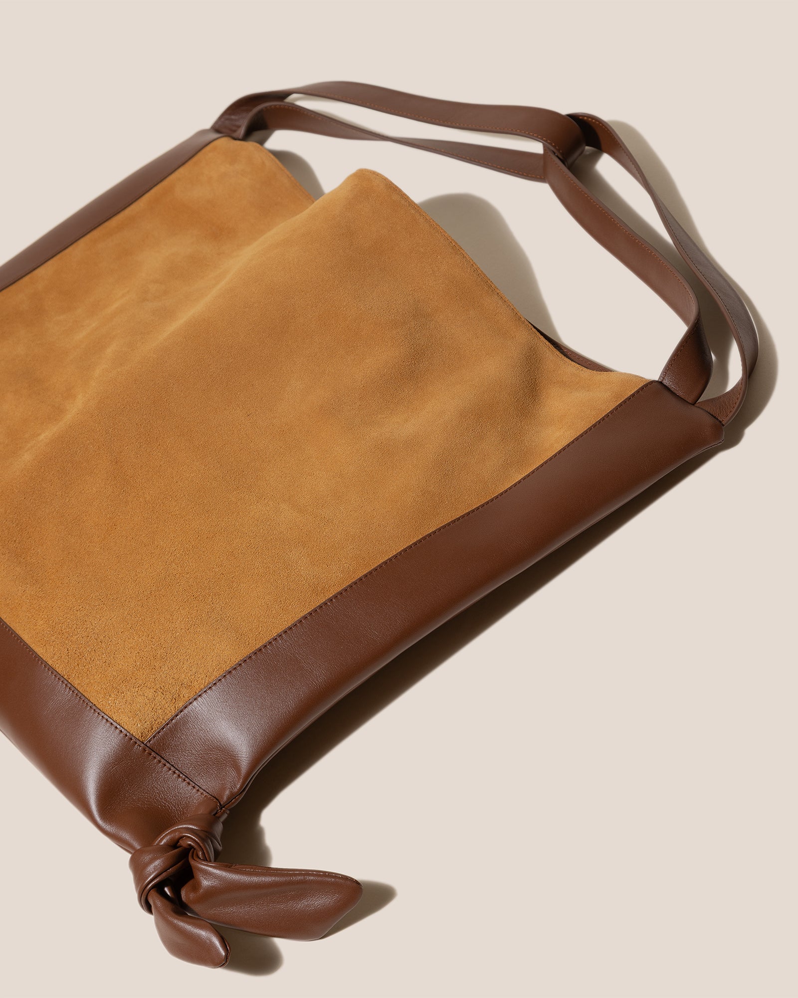 CADOR SUEDE - Slouchy Shoulder Bag - Hereu on sale