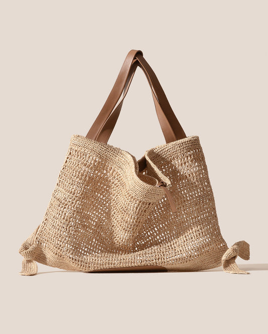 CADOR RAFFIA MESH - Slouchy Shoulder Bag - Hereu near me