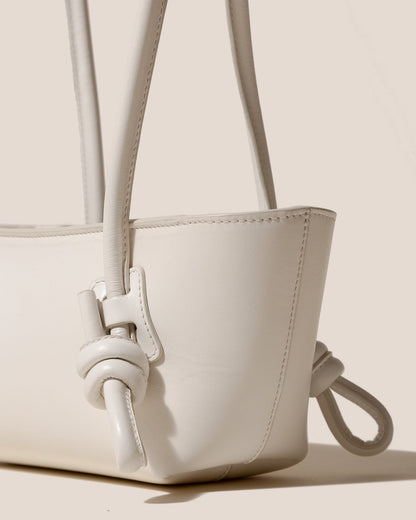FLECA MINI SHOULDER - Knotted-handle Shoulder Bag - Hereu for sale