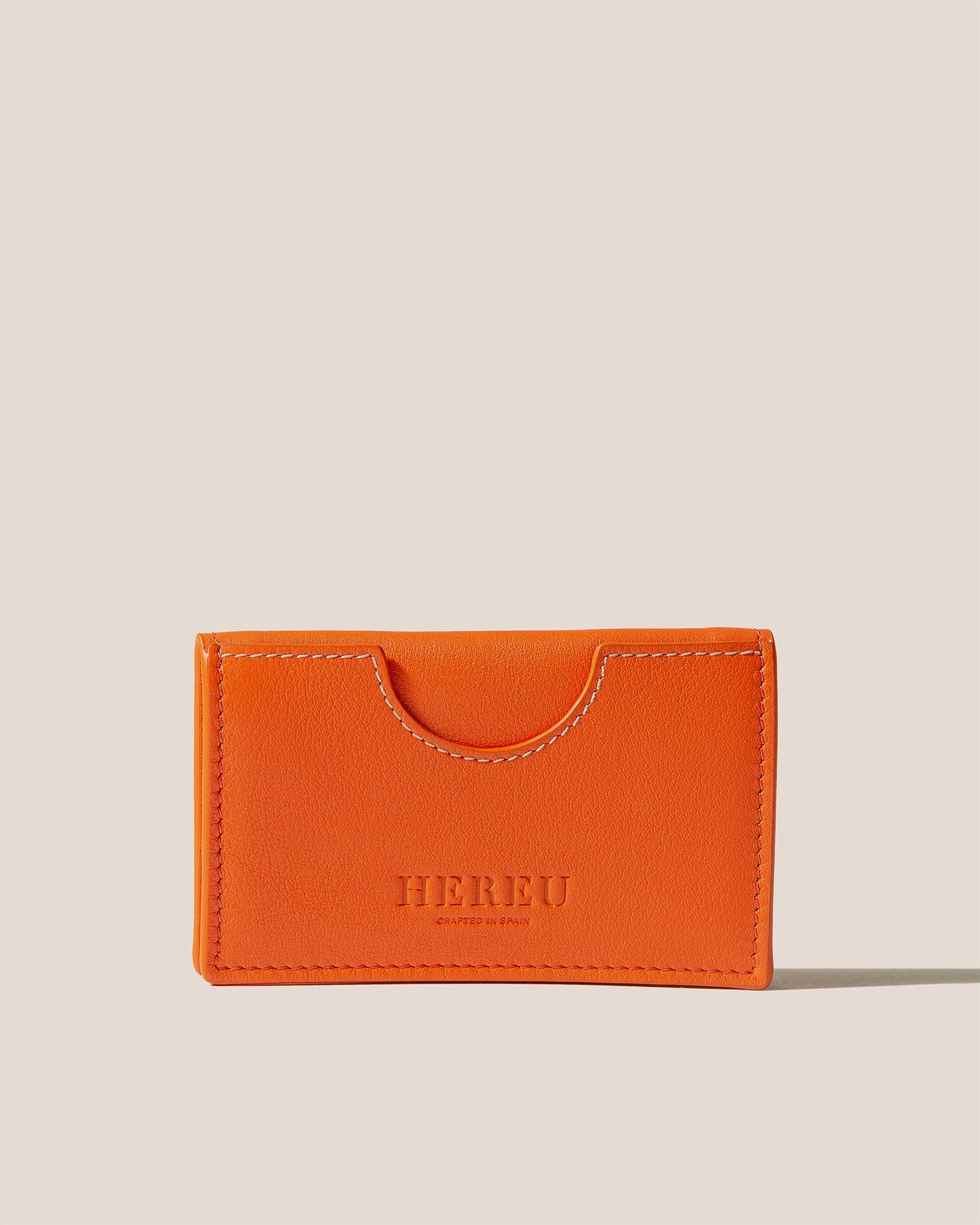 RODONA - Foldable Leather Card Holder - Hereu sale