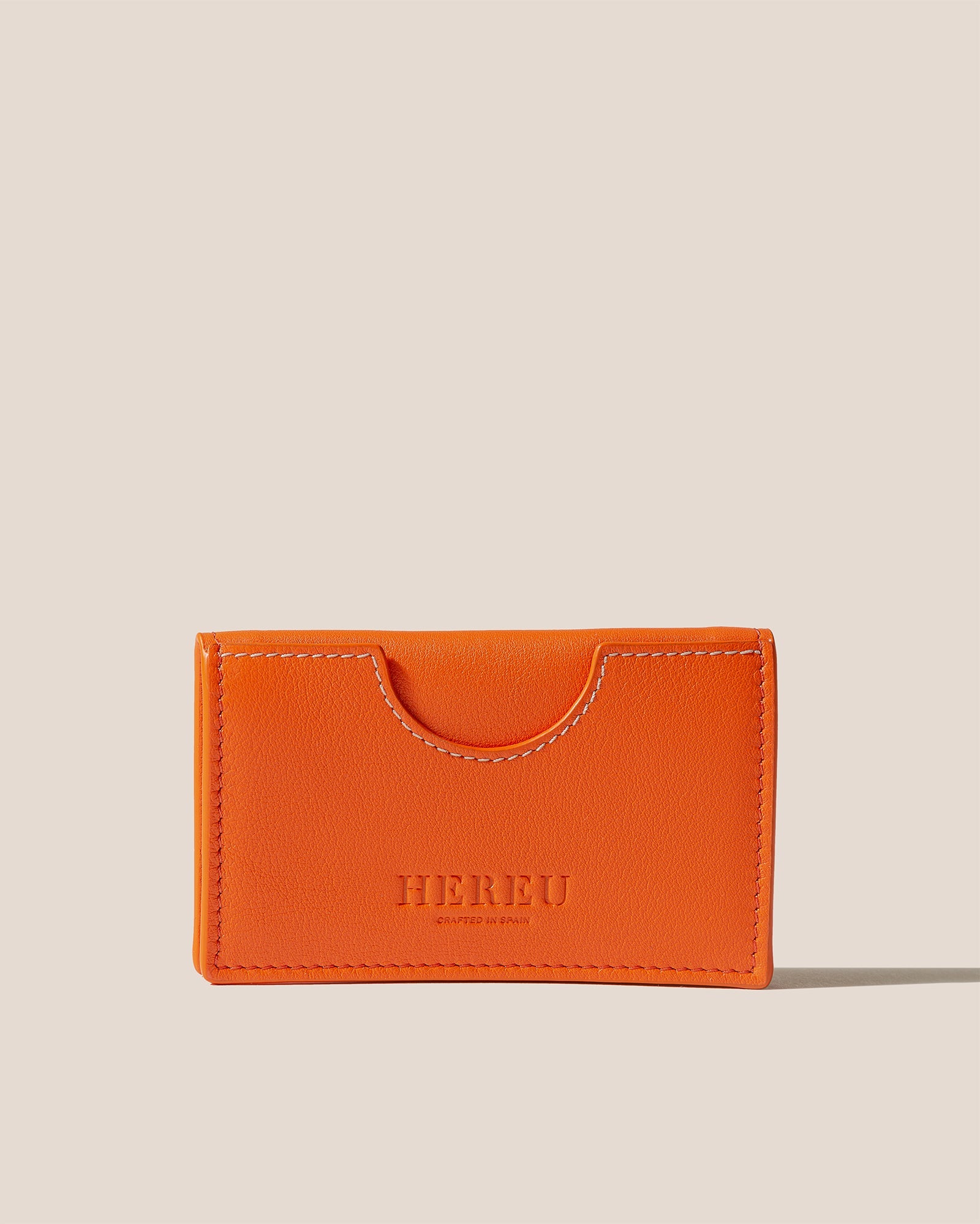 RODONA - Foldable Leather Card Holder - Hereu sale