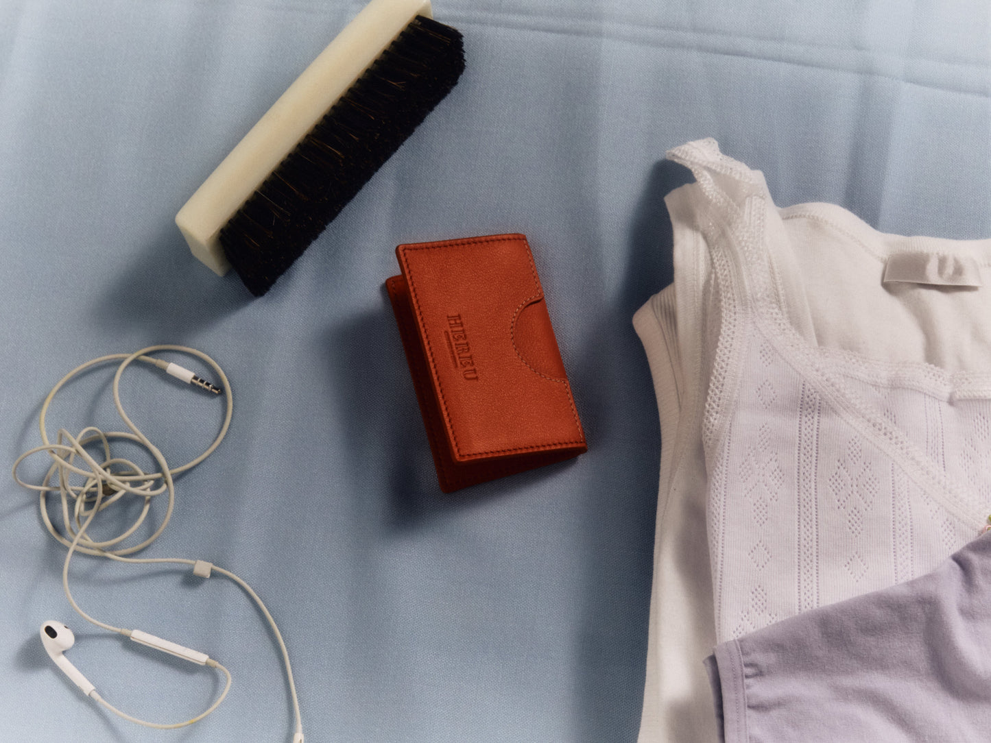 RODONA - Foldable Leather Card Holder - Hereu sale