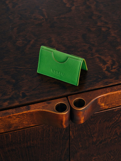 RODONA - Foldable Leather Card Holder - Hereu discount