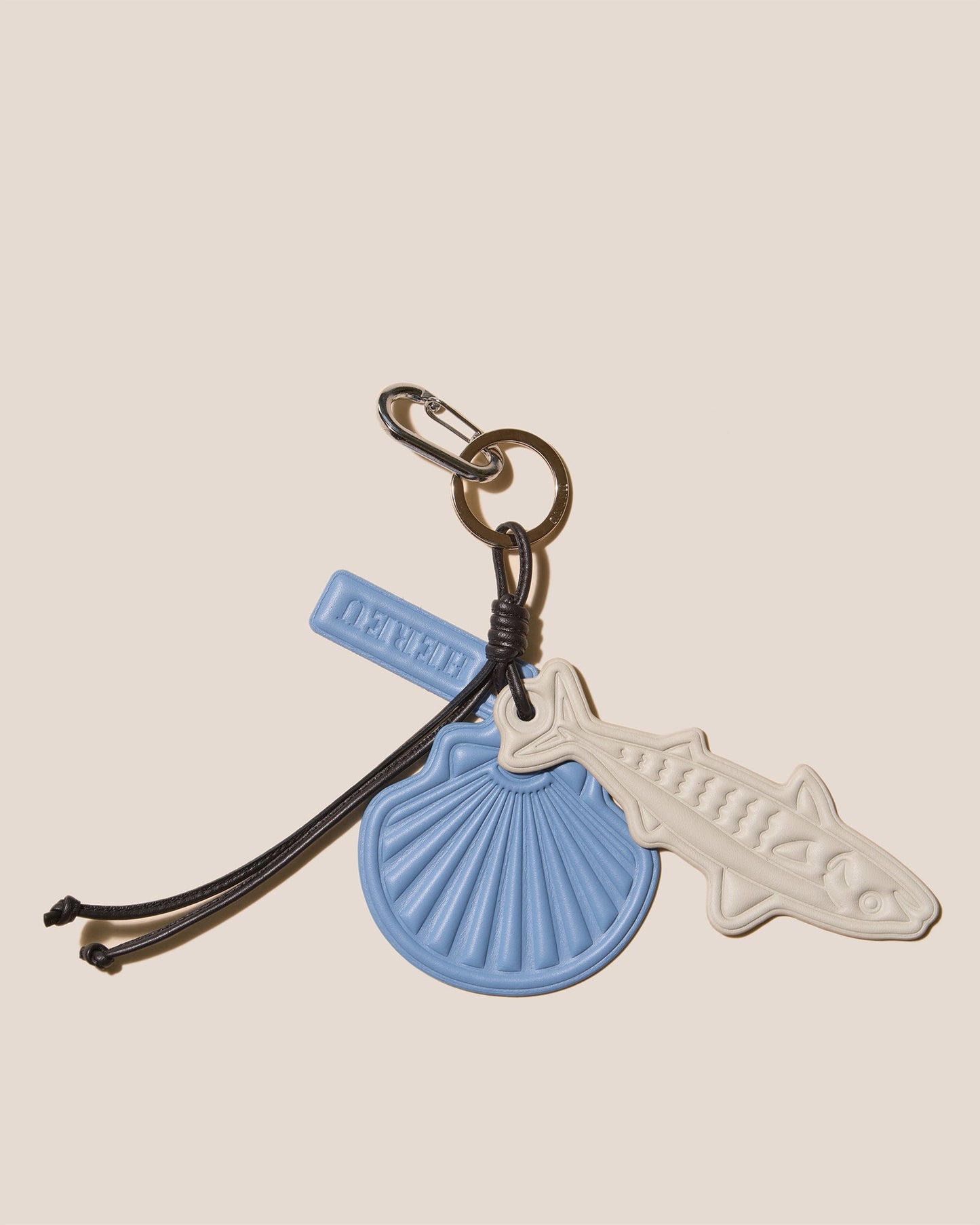 LAMAR KEYCHAIN - Embossed Leather Keychain - Hereu near me