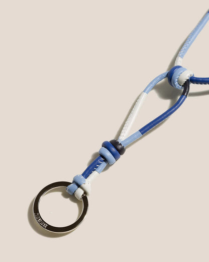 MAR KEYCHAIN - Hand-Knotted Patchwork Keychain - Hereu outlet