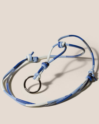 MAR KEYCHAIN - Hand-Knotted Patchwork Keychain - Hereu outlet