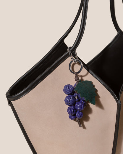 RAÏM - Hand-Knotted Grapes Leather Key Holder - Hereu sale