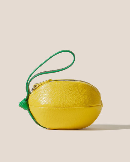 LLIMONA PURSE - Lemon-Shaped Leather Coin Purse - Hereu outlet