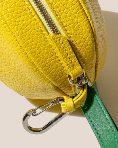 LLIMONA PURSE - Lemon-Shaped Leather Coin Purse - Hereu outlet