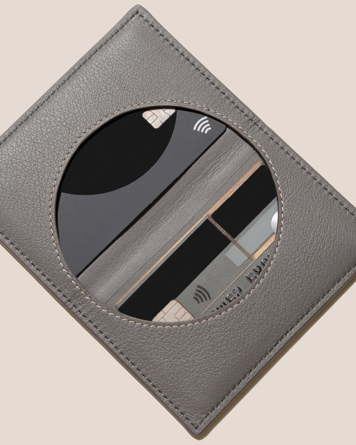 RODONA - Foldable Leather Card Holder - Hereu for sale