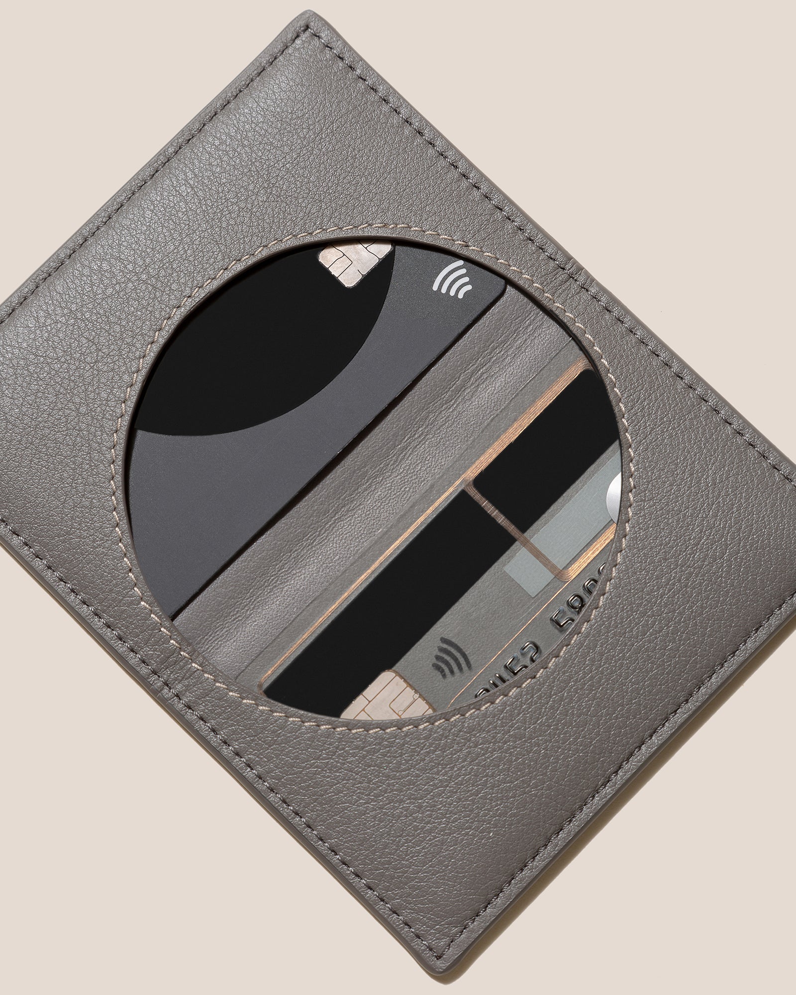 RODONA - Foldable Leather Card Holder - Hereu for sale