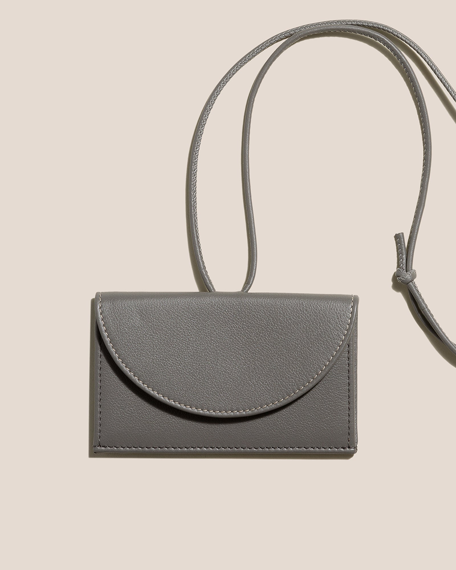 PENJAT - Leather Wallet with Strap - Hereu on sale