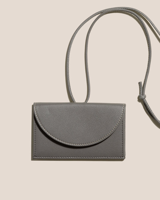 PENJAT - Leather Wallet with Strap - Hereu on sale