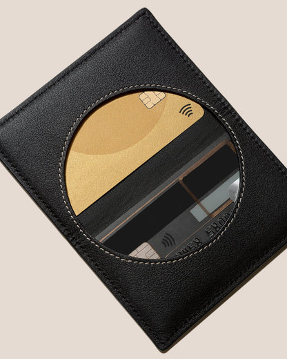 RODONA - Foldable Leather Card Holder - Hereu discount