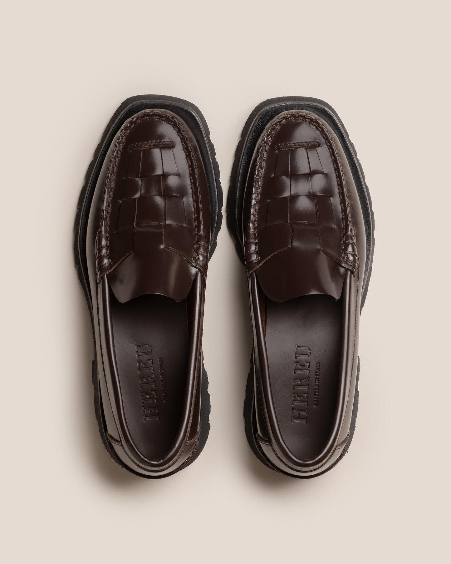 NOMBELA SPORT - Tread Sole Interwoven Detail Slip-On Loafer - Hereu on sale