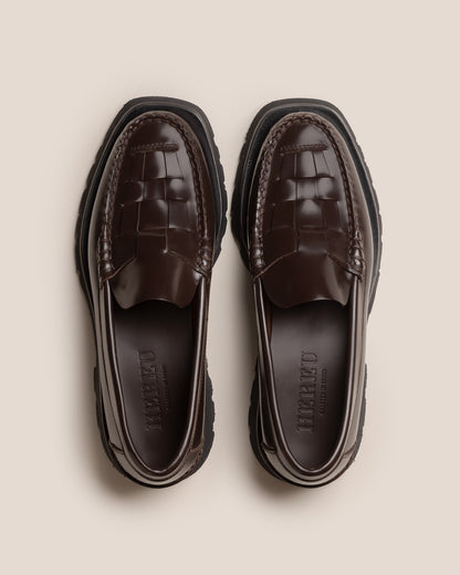 NOMBELA SPORT - Tread Sole Interwoven Detail Slip-On Loafer - Hereu on sale