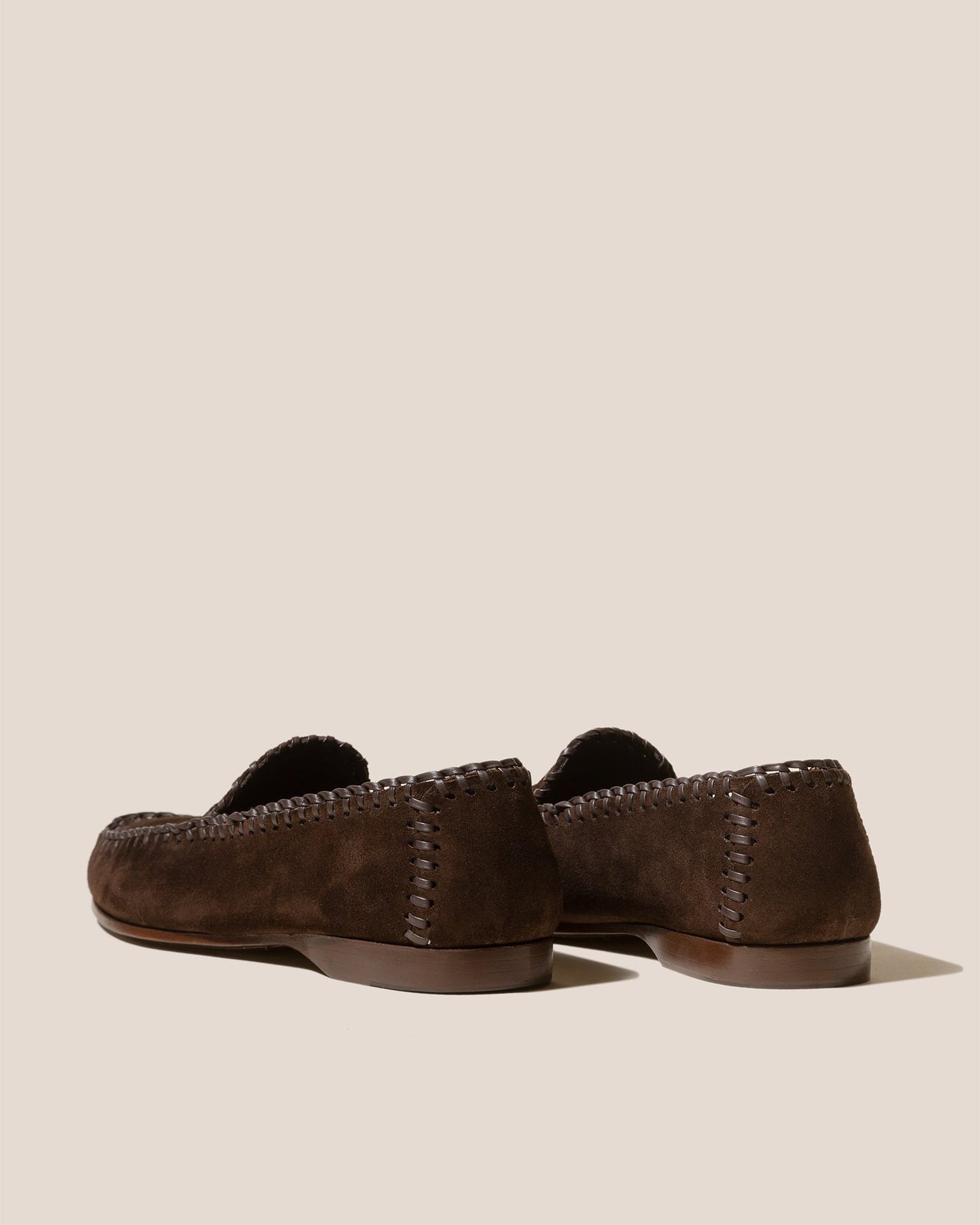 SASTRE SUEDE - Braided Seams Slip-on Loafer - Hereu discount