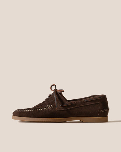 SALER NAUTIC SUEDE - Lace-up Loafer - Hereu sale