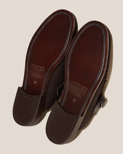 BARRACA - Buckle-strap Mule Loafer - Hereu for sale