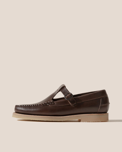 ALBER RUBBER VEG TAN - T-bar Loafer - Hereu online