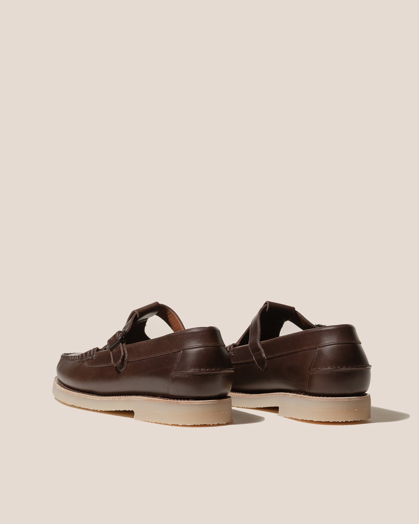 ALBER RUBBER VEG TAN - T-bar Loafer - Hereu online