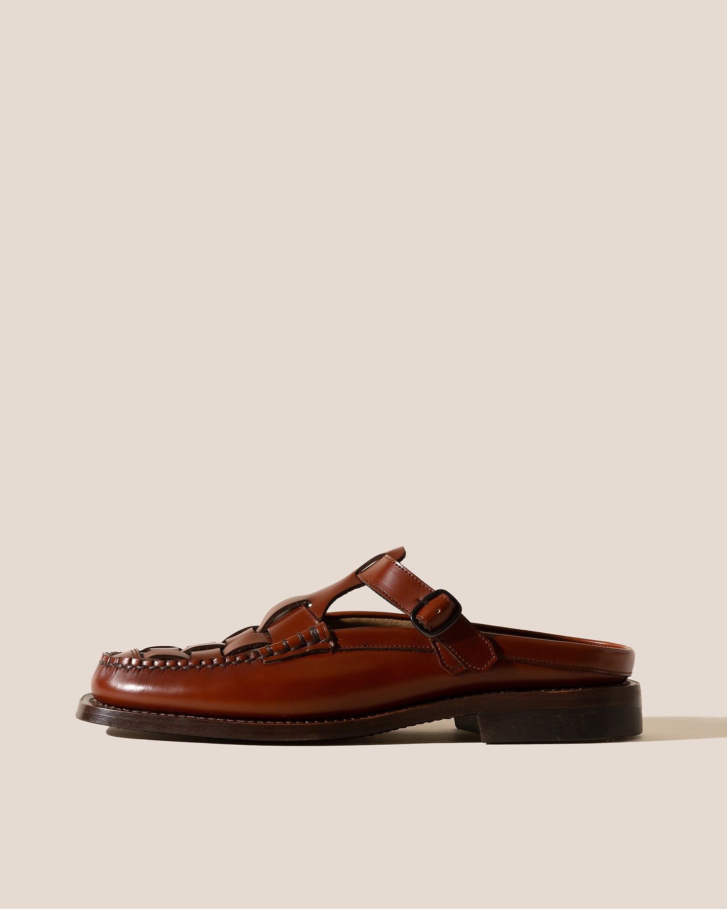 BONELL - Woven T-bar Mule Loafer - Hereu outlet