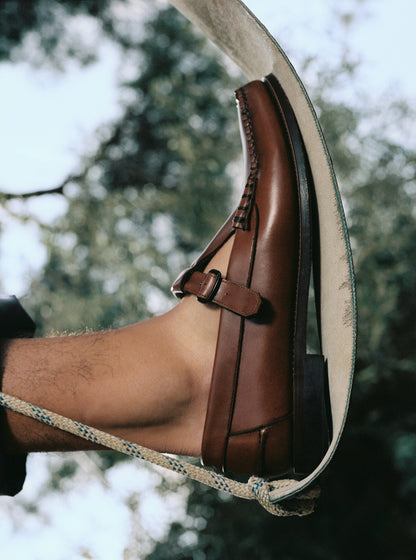 ALBER - T-bar Loafer - Hereu for sale