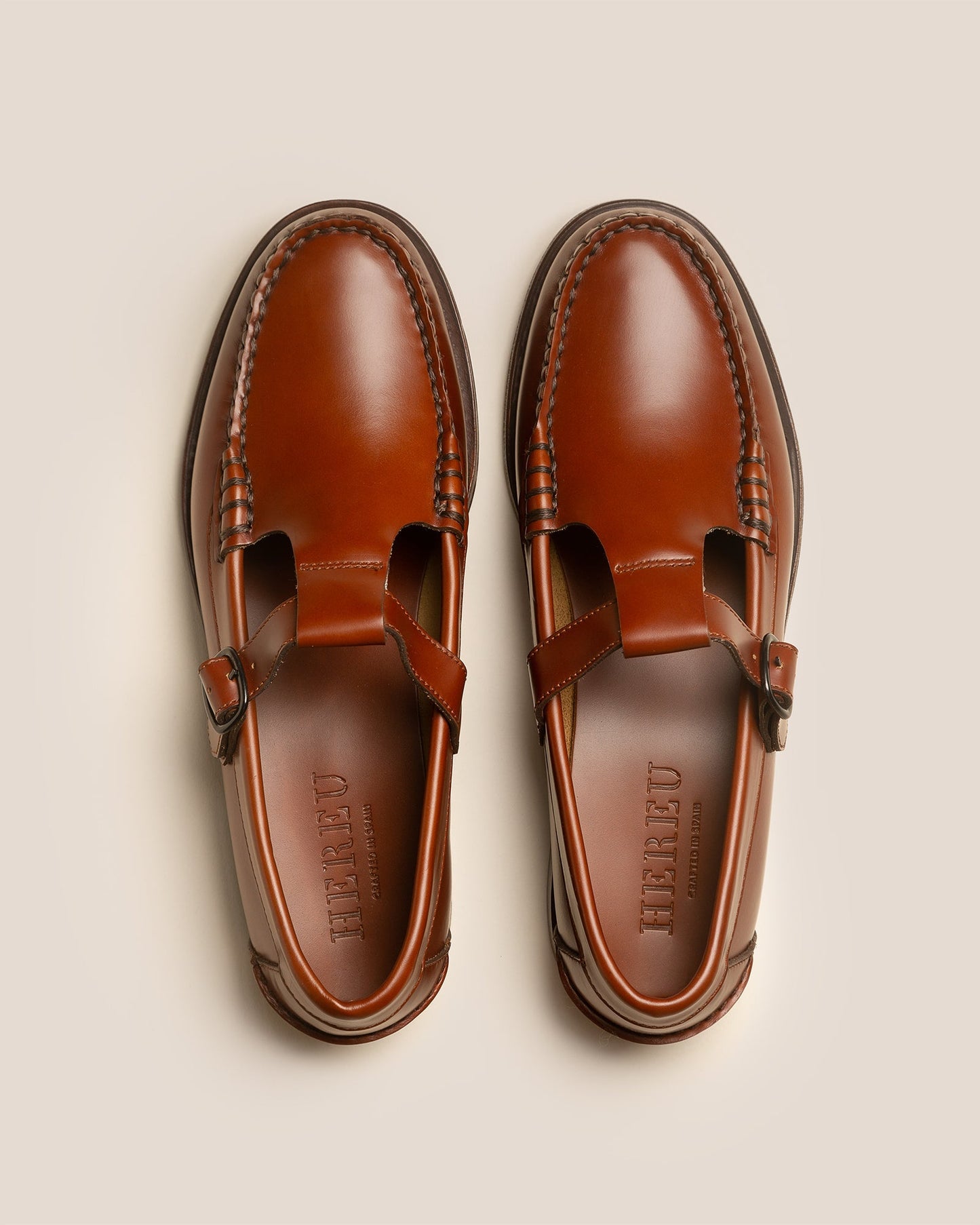 ALBER - T-bar Loafer - Hereu for sale