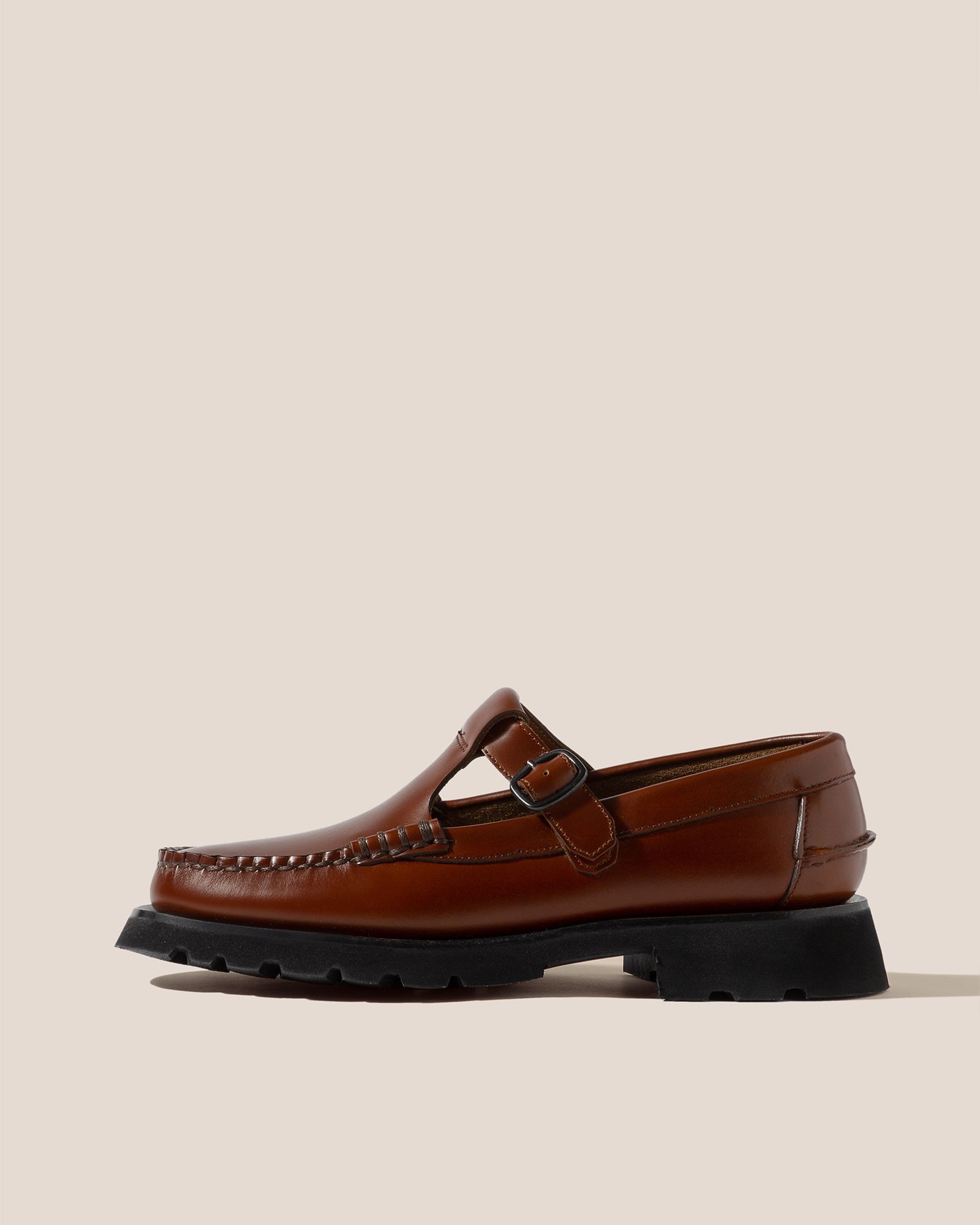 ALBER SPORT - Tread Sole T-Bar Loafer - Hereu US