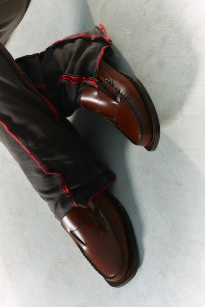 SINEU - Interlaced Detail Slip-On Loafer - Hereu sale