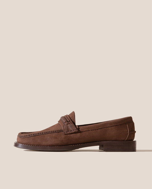 BORADA BORDON NUBUCK - Slip-on Moc Toe Loafer - Hereu for sale