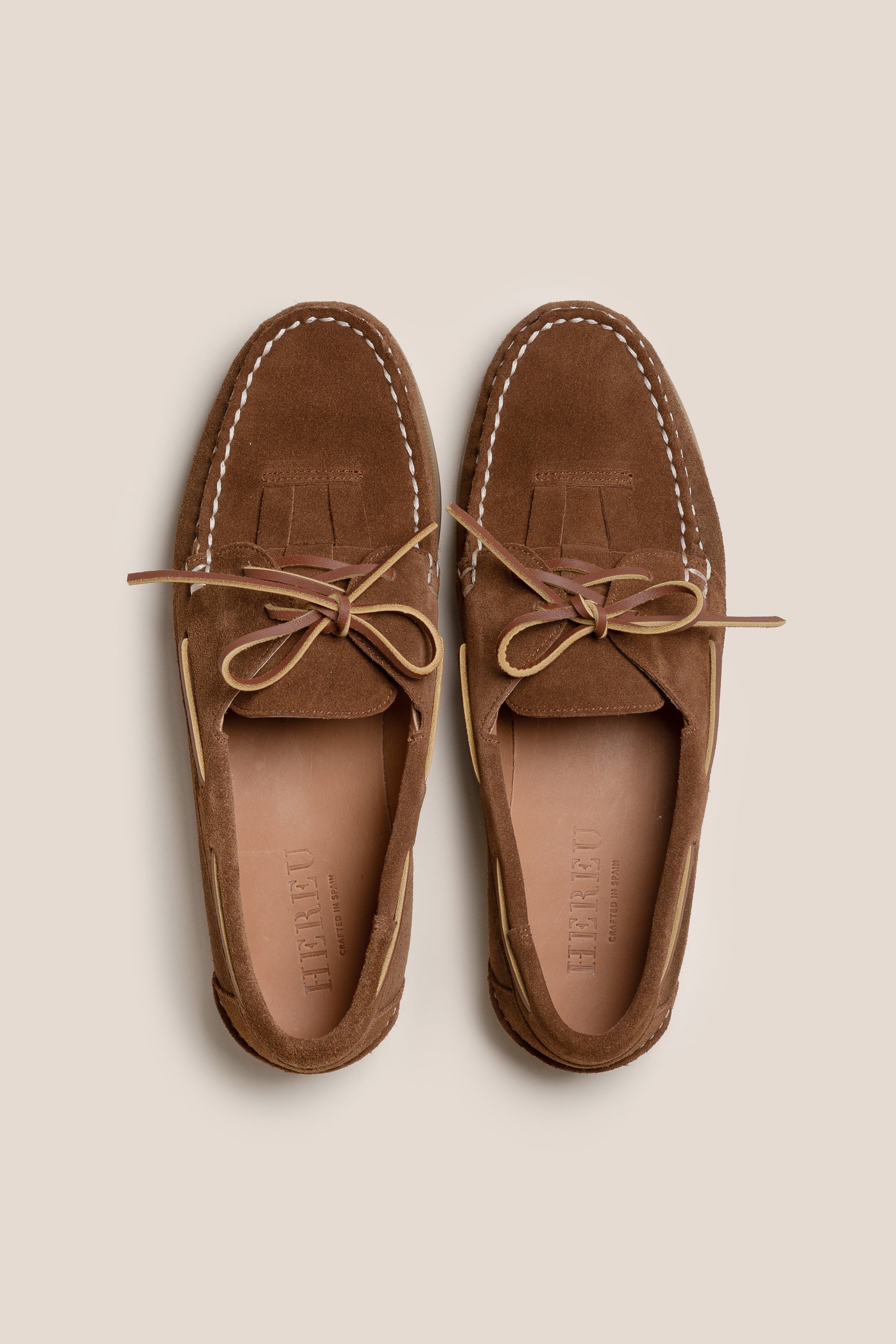 SALER NAUTIC SUEDE - Lace-up Loafer - Hereu discount