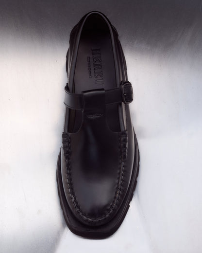 ALBER SPORT - Tread Sole T-Bar Loafer - Hereu on sale