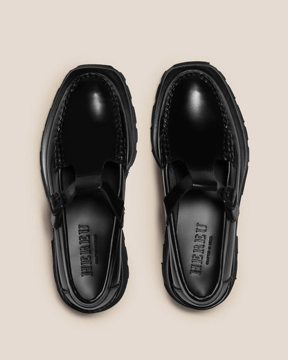 ALBER SPORT - Tread Sole T-Bar Loafer - Hereu on sale