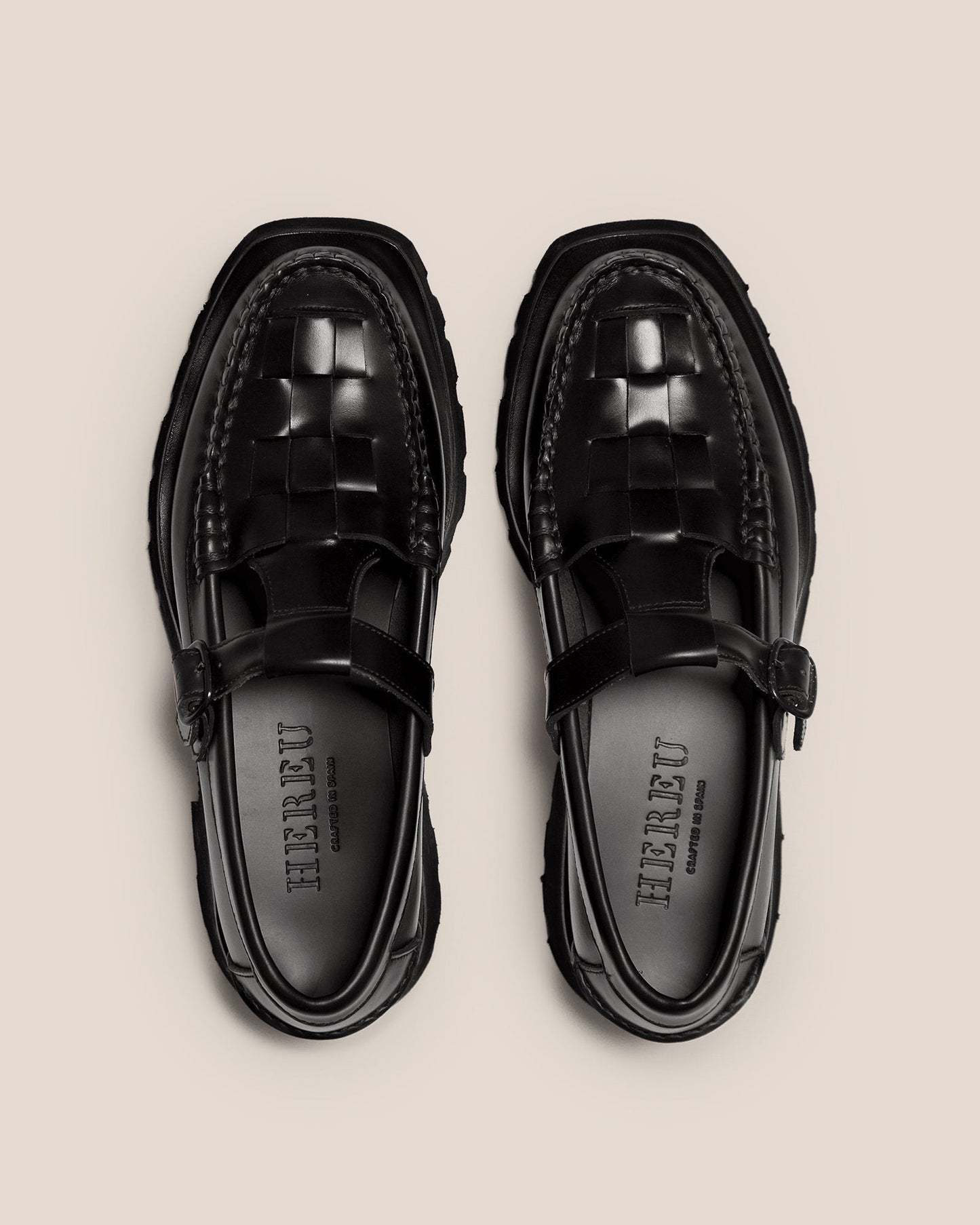 SOLLER SPORT - Tread Sole T-Bar Loafer - Hereu outlet