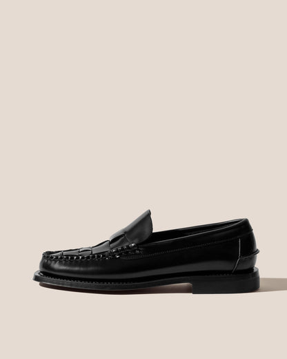 NOMBELA - Interwoven Detail Slip-On Loafer - Hereu sale